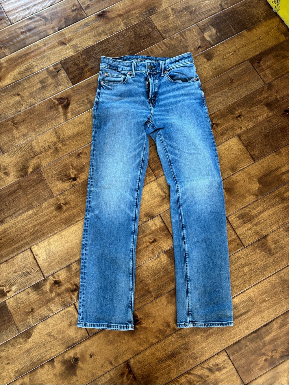 American Eagle Outfitters Airflex Light Blue bootcut jeans 28/32